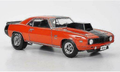 Chevrolet Camaro SS 1/18 Highway 61 Baldwin Motion Pro Stock orange/nero 1969 modellini auto