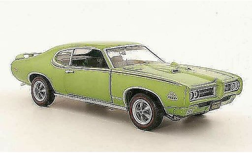 Pontiac GTO The Judge 1/18 Ertl grigio metallisee verde 1969 modellini auto