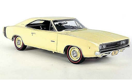 Dodge Charger 1968 1/18 Ertl R/T beige modellini auto
