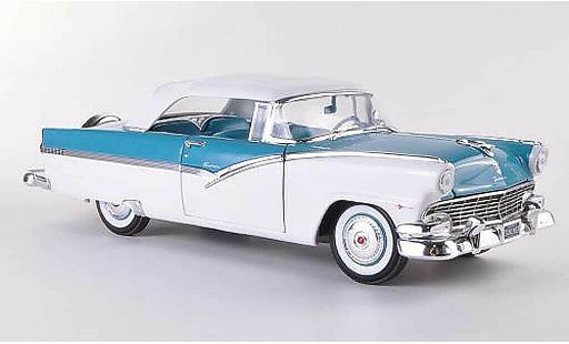Ford Fairlane Sunliner 1/18 Ertl blu/bianco modellini auto