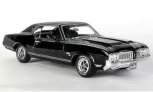 Oldsmobile Cutlass SX 1/18 Ertl nero/opaconero 1970 modellini auto