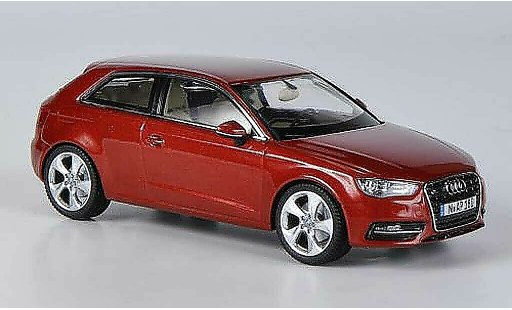 Audi A3 berline 1/43 Schuco rosso 2012 modellini auto