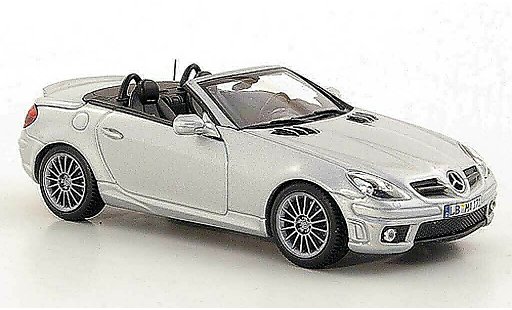 Mercedes Classe SLK AMG 1/43 Minichamps 55 (R171) grigio modellini auto