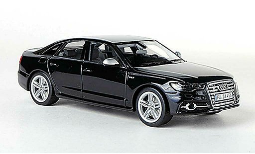 Audi S6 berline 1/43 Schuco (C7) nero 2012 modellini auto