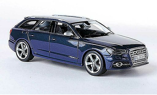 Audi S6 avant 1/43 Schuco (C7) blu 2012 modellini auto