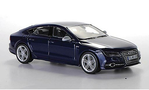 Audi S7 sportback 1/43 Schuco blu 2012 modellini auto