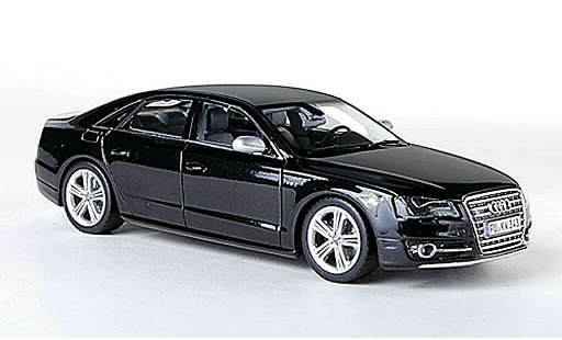 Audi S8 berline 1/43 Schuco (D4) nero 2012 modellini auto