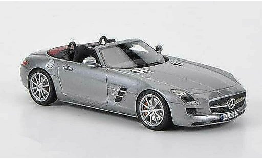 Mercedes SLS Roadster 1/43 Schuco AMG (A197) grigio 2012 modellini auto