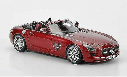 Mercedes SLS Roadster 1/43 Schuco AMG (A197) rosso modellini auto