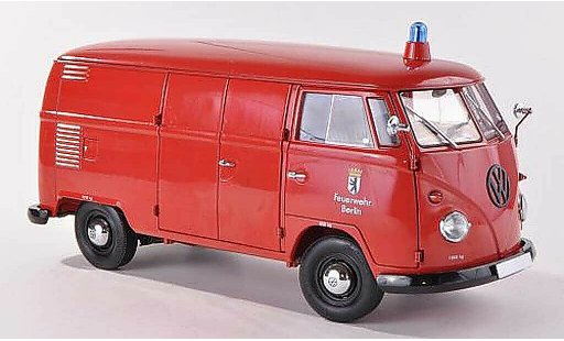 Volkswagen T1 Base 1/18 Schuco furgone Vigili del fuoco Berlin modellini auto