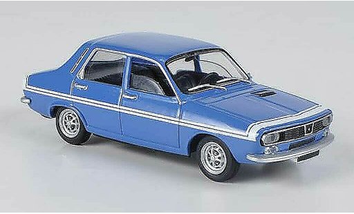 Renault 12 Gordini 1/43 Solido blu/bianco 1971 modellini auto
