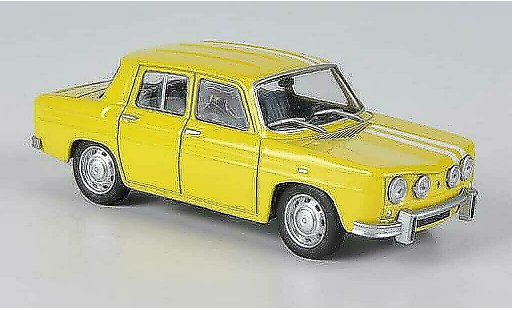 Renault 8 S 1/43 Solido giallo/bianco 1969 modellini auto