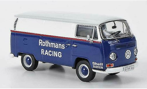 Volkswagen T2 A 1/43 Premium ClassiXXs furgone rothmans Racing bianco/blu/grigio modellini auto