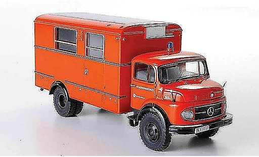 Mercedes LP 911 Koffer 1/43 Premium ClassiXXs Fenster-baule Katastrophenschutz orange modellini auto