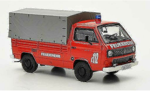 Volkswagen T3 B 1/43 Premium ClassiXXs pianale/Plane Vigili del fuoco modellini auto