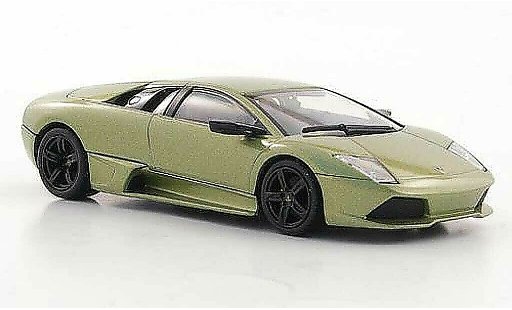 Lamborghini Murcielago LP640 1/43 Minichamps LP 640 grigioverde avec Figur 2006 modellini auto