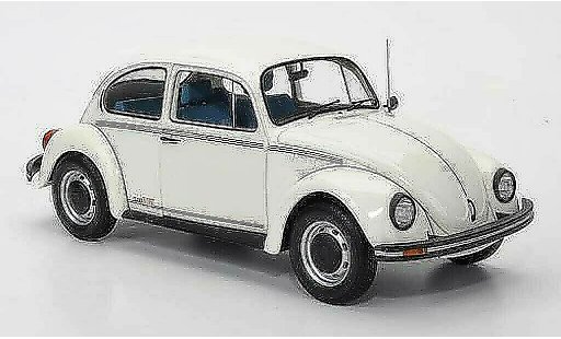 Volkswagen 1200 Jeans 1/18 Minichamps Bug bianco 1983 modellini auto