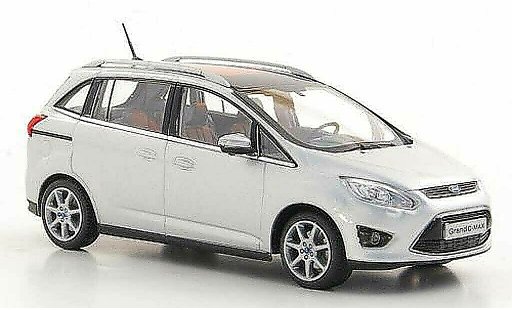 Ford Grand C-Max Berline 1/43 Minichamps Grand C-Max grigio 2010 modellini auto