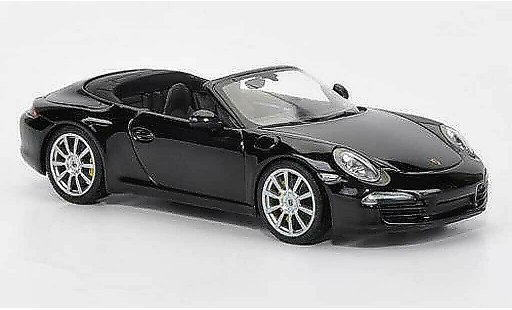 Porsche 911 S 1/43 Minichamps Carrera Cabrio nero 2012 modellini auto