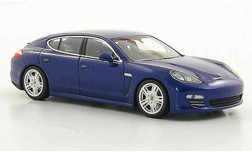 Porsche Panamera 4 1/43 Minichamps 4 blu 2011 modellini auto