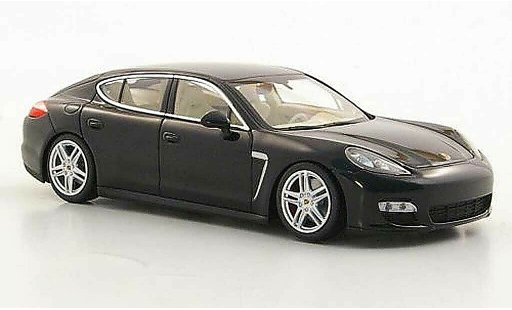 Porsche Panamera Turbo S 1/43 Minichamps nero 2011 modellini auto