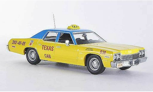 Dodge Monaco 1974 1/43 Minichamps Texas Cab - Taxi modellini auto