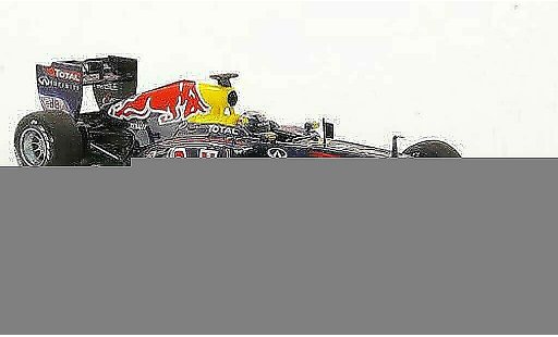 Renault F1 2011 1/43 Minichamps Red Bull RB7 No.1 S.Vettel GP Malaysia modellini auto