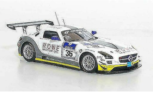 Mercedes SLS GT3 1/43 Minichamps AMG GT3No.36 Rowe Racing 24h Nurburgring 2011 modellini auto