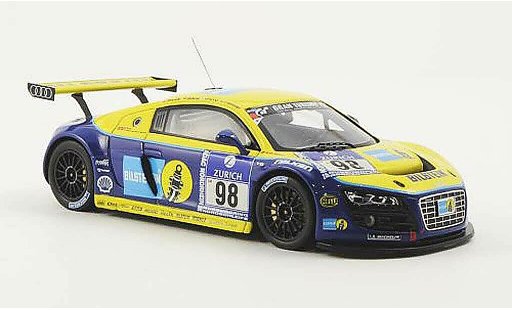 Audi R8 lms 1/43 Minichamps No.98 Bilstein Phonix Racing pezzo/Biela/Pirro/Fassler 24h Nurburgring 2009 modellini auto