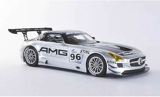 Mercedes C GT3 1/18 Minichamps AMG No.96 Team AMG China Hakkinen / Cheng / Arnold ILMC 6h Zhuhai 2011 modellini auto