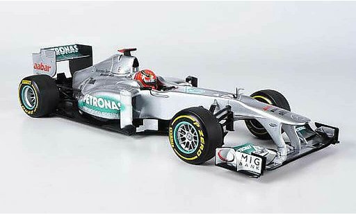 Mercedes F 2009 1/18 Minichamps AMG Team No.7 Petronas M.Schumacher Showcar 2012 modellini auto
