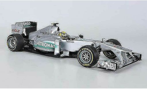 Mercedes F 2009 1/18 Minichamps AMG Team No.8 Petronas N.Rosberg Showcar 2012 modellini auto
