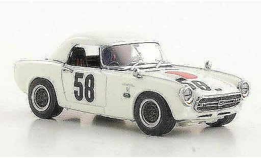 Honda S800 Course 1/43 Ebbro Racing No.58 T.Ikuzawa 500km Nurburgring 1967 modellini auto