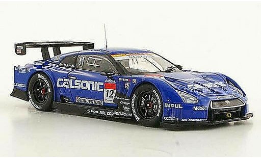 Nissan Skyline Base 1/43 Ebbro GT-R No.12 Calsonic Impul Super GT500 Okayama 211 modellini auto