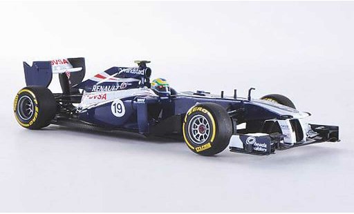 Renault F1 2012 1/43 Minichamps Williams Team No.19 B.Senna Prasentationsfahrzeug modellini auto