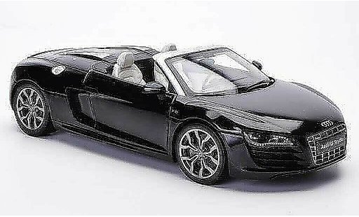 Audi R8 spyder 1/18 Kyosho phantom nero modellini auto
