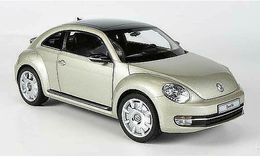 Volkswagen Beetle Base 1/18 Kyosho Coupe beige 2011 modellini auto
