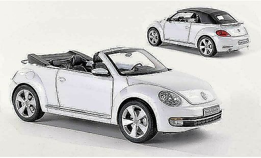 Volkswagen Beetle Cabriolet 1/18 Kyosho Cabrio bianco modellini auto