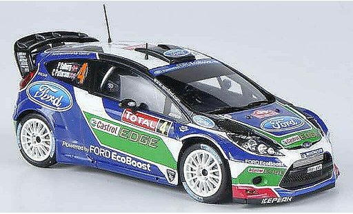 Ford Fiesta WRC 1/43 Spark No.4 Castrol P.Solberg / C.Patterson Rally Monte Carlo 2012 modellini auto