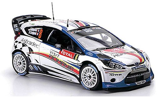 Ford Fiesta WRC 1/43 Spark No.8 Romania Rally Monte Carlo 2012 modellini auto