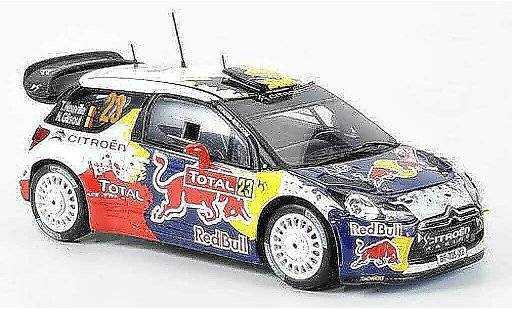 DS Automobiles DS3 WRC 2012 1/43 Spark No.23 Red Bull Rally Monte Carlo modellini auto