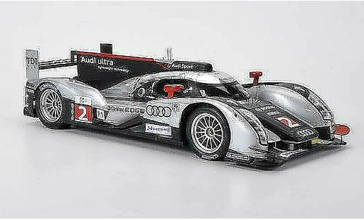 Audi R18 tdi 1/18 Spark 2011 No.2 ultra 24h Le Mans M.Faessler/A.Lotterer/B.Treluyer modellini auto