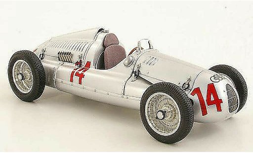 Auto Union Typ D course 1/18 CMC No.14 G. Schorsch Meier GP Frankreich 1939 modellini auto
