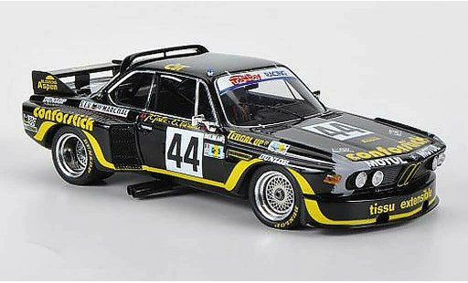 Bmw 3.5 course 1/43 Spark No.44 Conforstick J-C.Justice/J.Belin 24h Le Mans 1976 modellini auto