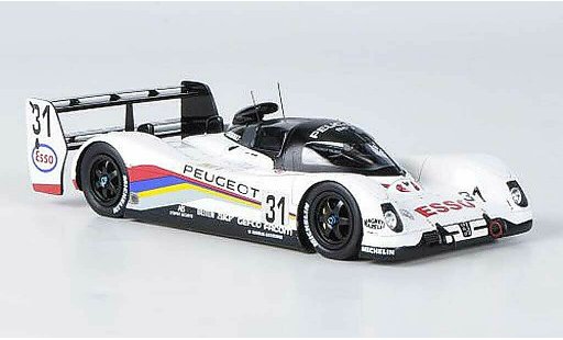 Peugeot 905 1992 1/43 Spark EV1 bis No.31 Esso 24h Le Mans modellini auto