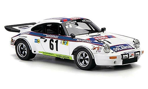 Porsche 911 Base 1/43 Spark No.61Solamor 24h Le Mans 1977 modellini auto