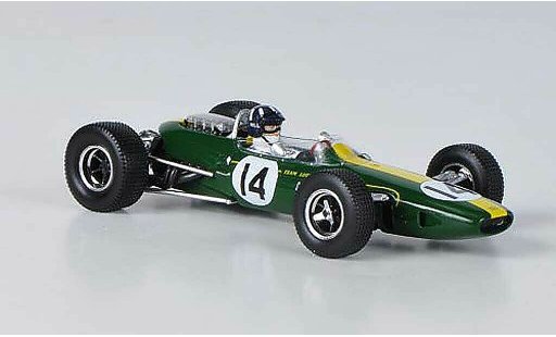 Lotus F1 1967 1/43 Spark Team 33 BRM No.14 G.Hill GP Monaco modellini auto