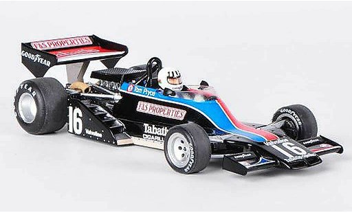 Shadow DN8 1976 1/43 Spark No.16 Tabatip T.Pryce GP Holland modellini auto