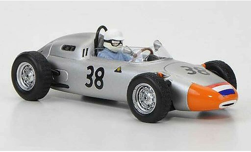 Porsche 718 Base 1/43 Spark 1962 No.38 C.Godin de Beaufort GP Frankreich modellini auto
