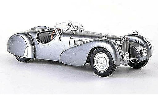Bugatti 57 S 1/43 Spark Roadster grigio 1937 modellini auto